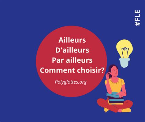 Ailleurs, d’ailleurs ou par ailleurs ? Leçon et quiz – FLE – Apprendre ...