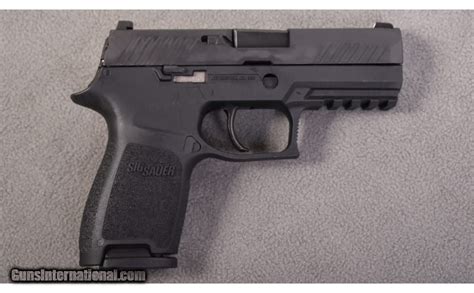 Sig Sauer P Nitron Compact Mm X For Sale