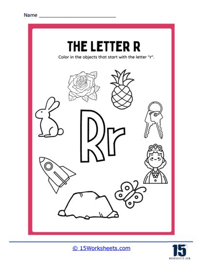 Letter R Worksheets 15