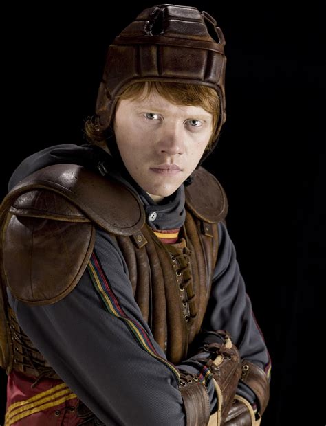 Portrait of Ron Weasley in Quidditch robes — Harry Potter Fan Zone