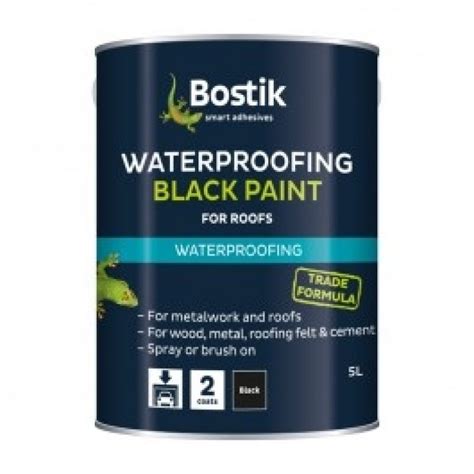 Bostik Waterproofing Black Paint