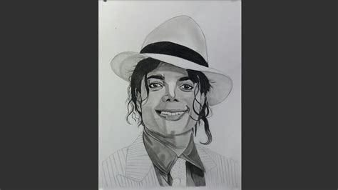 Pencil Art Drawing Michael Jackson Youtube