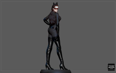 Stl File Catwoman Selina Kyle Batman Dark Night Rises Dc Sexy Girl