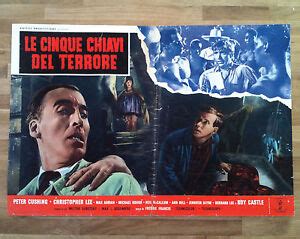 LE CINQUE CHIAVI DEL TERRORE Fotobusta Poster Lee Dr Terror S House Of