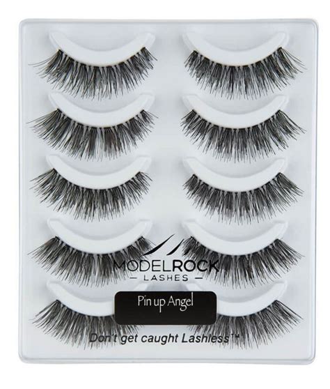 Modelrock Lashes Multi Pack Pin Up Angel 5 Pair Lash Pack Makeup And Glow