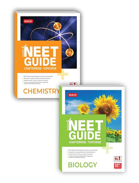 Buy Mtg Complete Neet Guide Chemistry Biology Set Of Books For