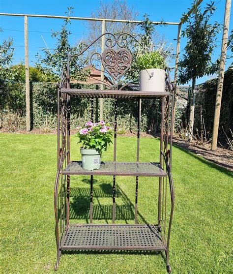 Wrought Iron Garden Rack Flower Rack Garden And Patio Furniture And