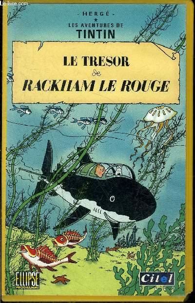 Vhs Les Aventures De Tintin Le Tr Sor De Rackham Le Rouge Par Herg