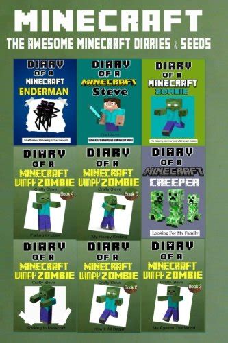 Buy Minecraft The Awesome Minecraft Diaries And Minecraft Wimpy Zombies Minecraft Creeper