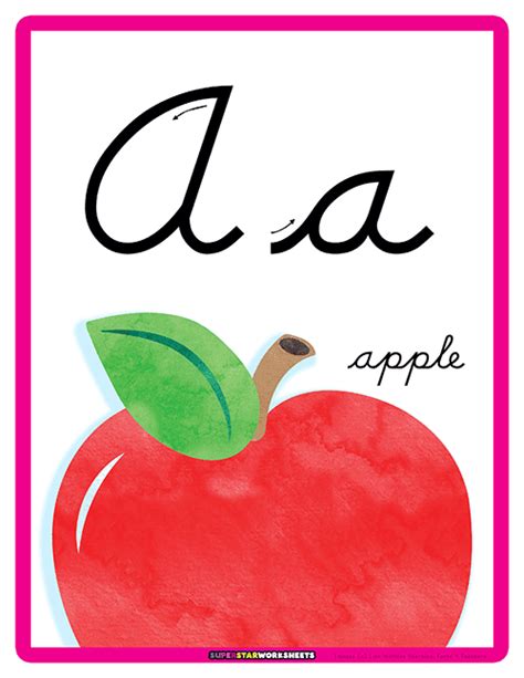 Flashcards Printable Cursive Alphabet For Classroom | motosdidac.es