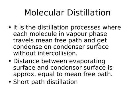 Distillation Types Ppt