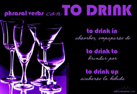 Phrasal Verbs Con To Drink Beber Bit Ly Jvn Rn