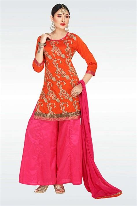 Fashionothon Palazzo Dress Kurti With Palazzo Salwar Suits Online