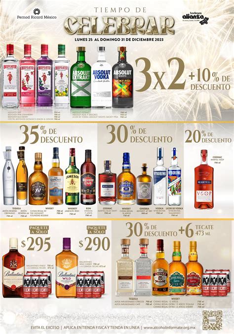 Ofertas Bodegas Alianza En Vinos Y Licores Del 25 Al 31 De Diciembre 2023