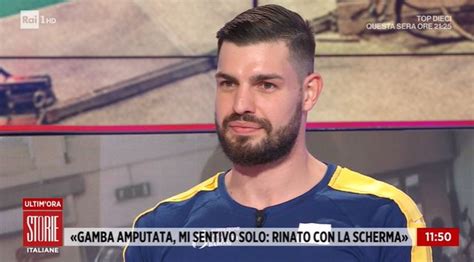 Edoardo Giordan Atleta Paralimpico Persi La Gamba A 20 Anni Dopo Una