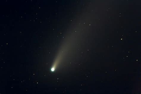 Comet in Starry SkyFree Stock Photo