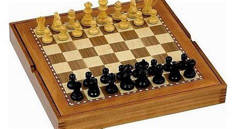 Jaques of London Chess Set - 15 Inch Combination Board and Chess Set ...