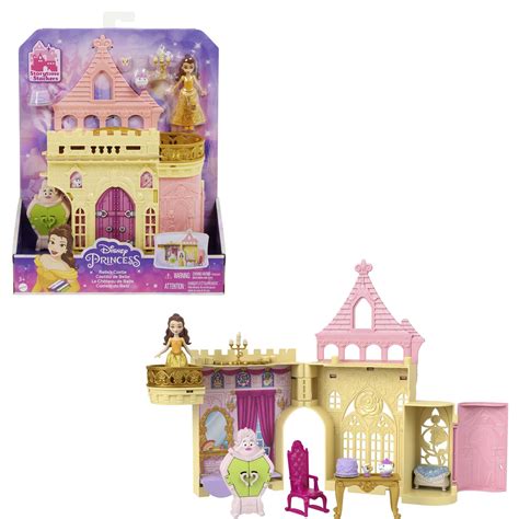 Buy Mattel Disney Princess Toys Belle Stackable Castle Doll House