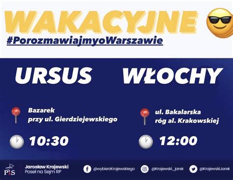 Warszawski Pis On Twitter Rt Krajewskijarek Ju Jutro W Sobot