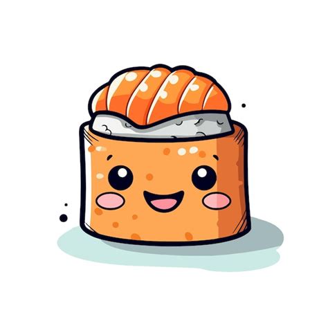 Premium Vector Hand Drawn Sushi Illustration