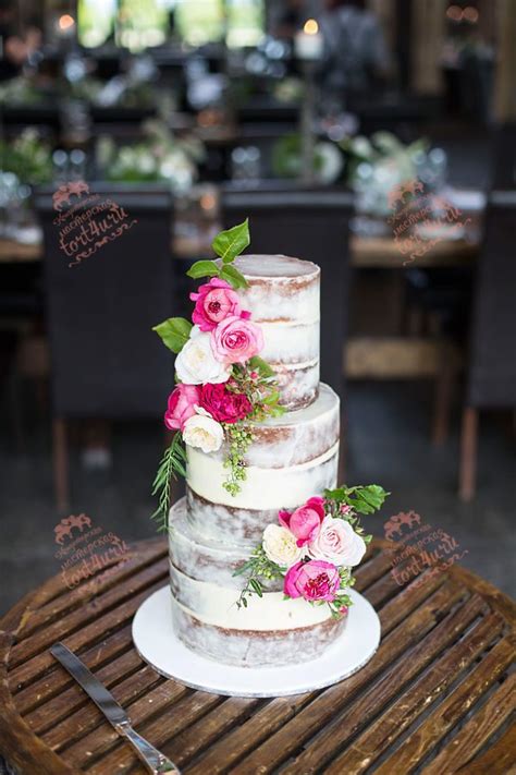 Торт в стиле Naked Cake Голый свадебный торт на заказ более 50 фото работ