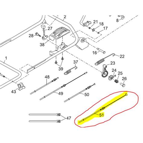 Cable Embrayage De Lame Rotostop BBC Kaaz ISEKI Piecestondeuses Be