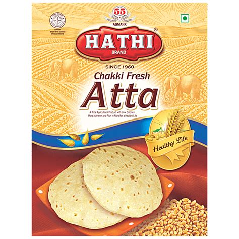 Buy Hathi Brand Chakki Fresh Atta Rich In Fibre Online At Best Price