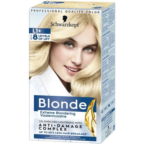 Köp Schwarzkopf Blonde L1 Extreme Blondering på apotea se