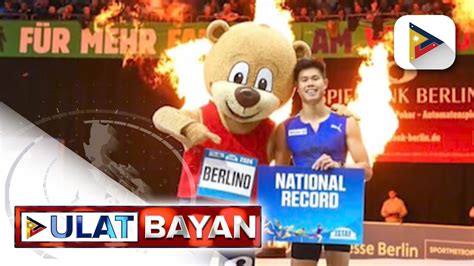 Ej Obiena Wagi Ng Gintong Medalya Sa Istaf Indoor Sa Germany Youtube