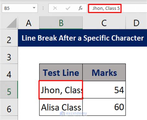 How To Make Two Lines In One Cell In Excel Methods