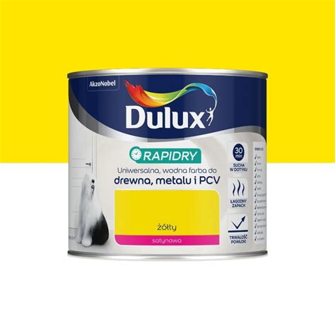 Dulux Rapidry Farba Do Drewna Metalu Pcv Satynowy Ty L Z