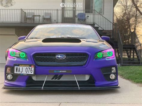 Subaru Wrx Wheel Offset Tucked Air Suspension Custom