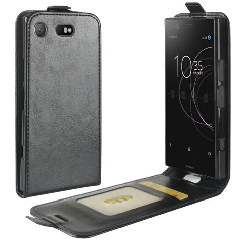 For Sony Xperia XZ1 Compact flip leather case for Sony Xperia XZ2 ...