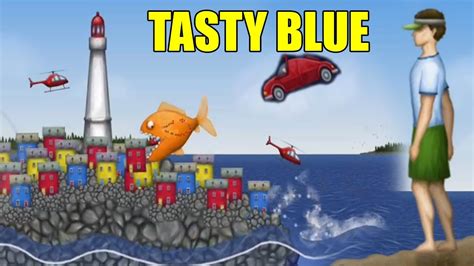 Tasty Blue COCHES SUBMARINOS EL SOCORRISTA GIGANTE Y ME COMO UNA