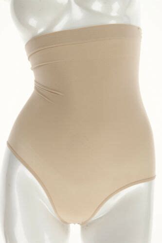 Spanx Women S Higher Power Shaping Soft Nude Panties Size Large