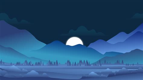 Landscape Minimalism Minimalist Mountains Artist Artwork