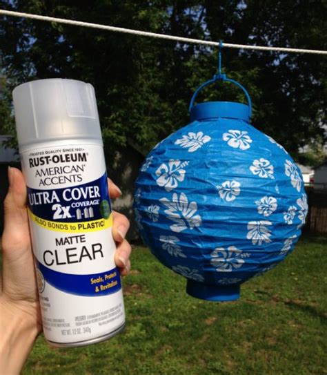 How To Make Paper Lanterns Weather Resistant Dollar Store Crafts