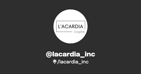 Lacardia Inc Instagram Linktree