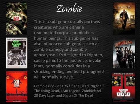 Horror Sub-Genres