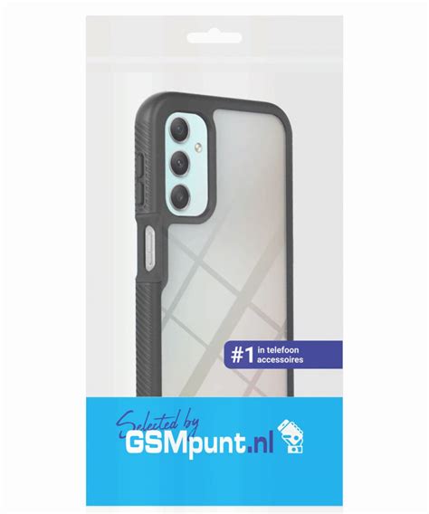 Samsung Galaxy A24 Hoesje Full Protect 360 Cover Hybride Zwart