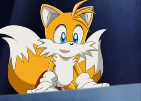 Sonic X Tails Happy Tails GIF - Sonic X Tails Happy Tails Miles Prower ...