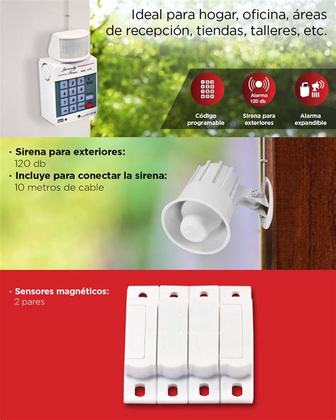 Sistema De Alarma Con Detector De Movimiento Lloyds The Home Depot M Xico