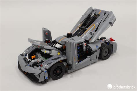 LEGO Technic 42173 Koenigsegg Jesko Absolut Grey Hypercar TBB Review