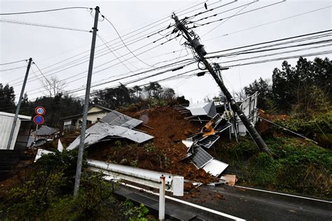 Japan Quake Toll Rises To 64 As Weather Hampers Rescuers