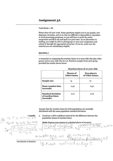 Math 215 Assignment 5 Graded Math215 Math215 Stuvia