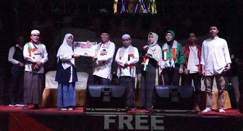 Konser Amal Untuk Palestina Di Tugu Keris Siginjai Terkumpul Rp 113