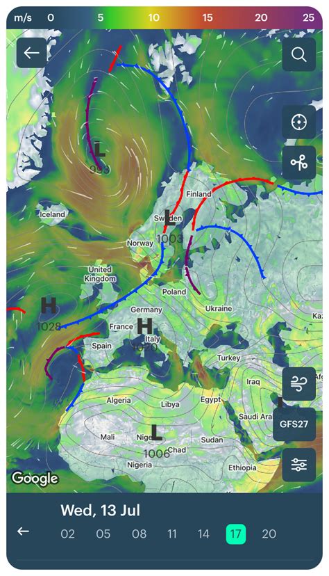 How To Read A Weather Fronts Map Like An Expert Windyapp