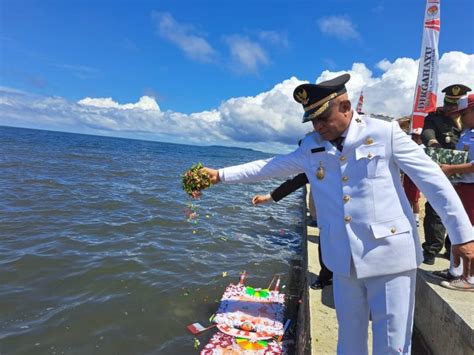 Di Hut Ri Ke Wakil Bupati Waropen Bersama Forkopimda Larung Dan