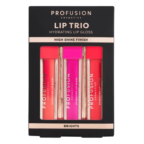 Profusion Lip Trio Brights Huuleläigete Komplekt