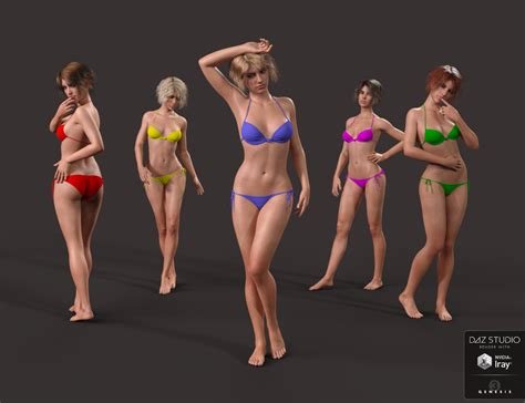 Perfect 10 Standing Poses For Genesis 3 Female S Daz 3d